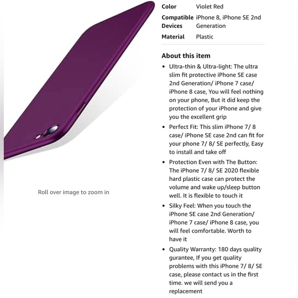 iPhone 7/8 slim case - Picture 3 of 8